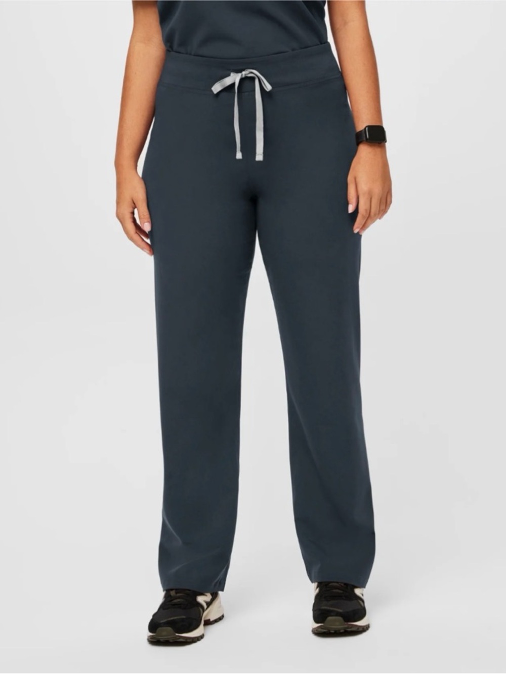 FIGS Women's Dark Harbor Livingston High-waisted Scrub Pants